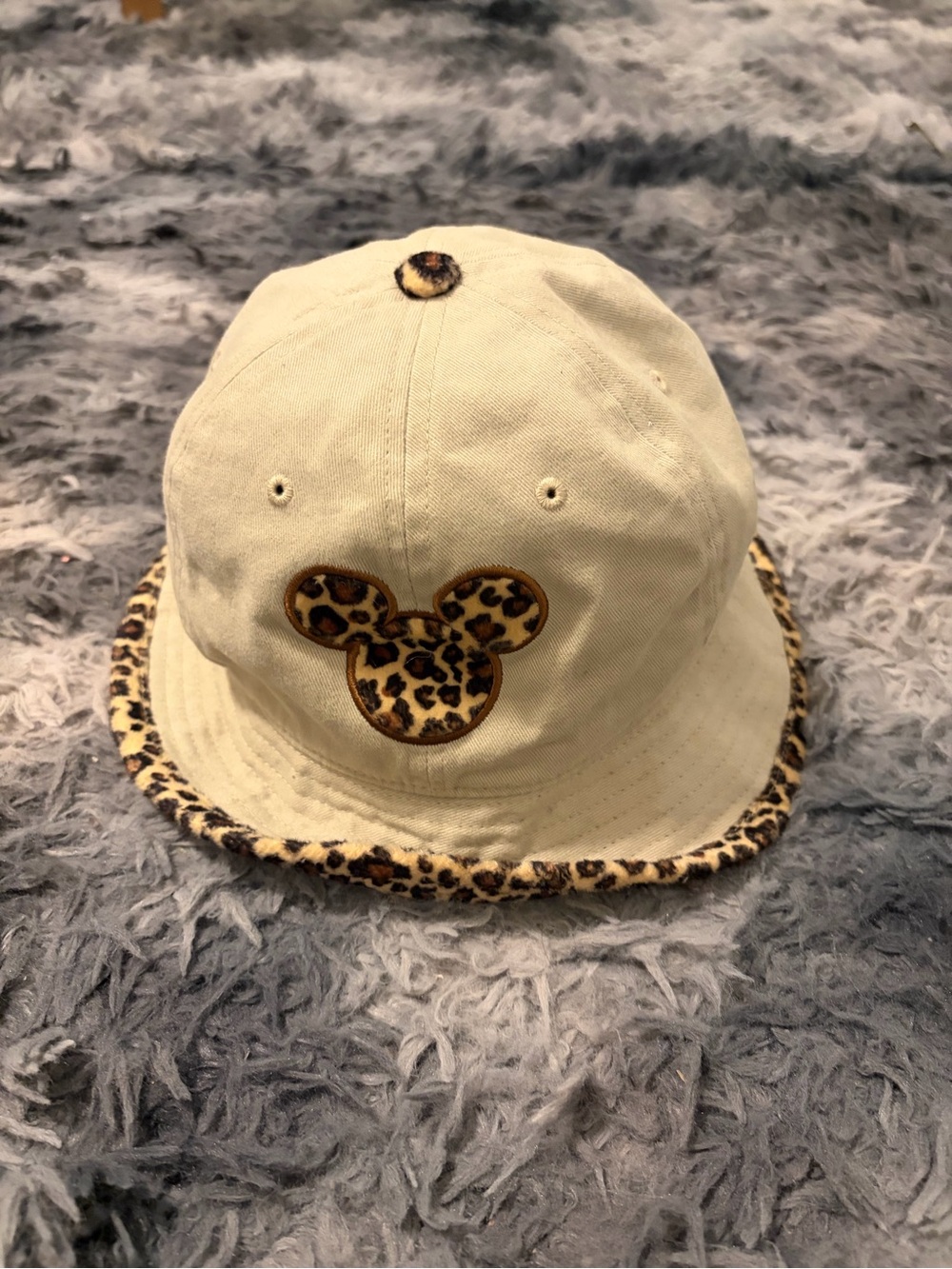 Walt Disney World Mickey Mouse Animal Kingdom Safari Hat Cheetah Print